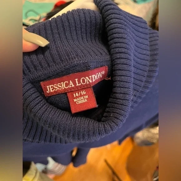 Royal blue sweater - Picture 2 of 2